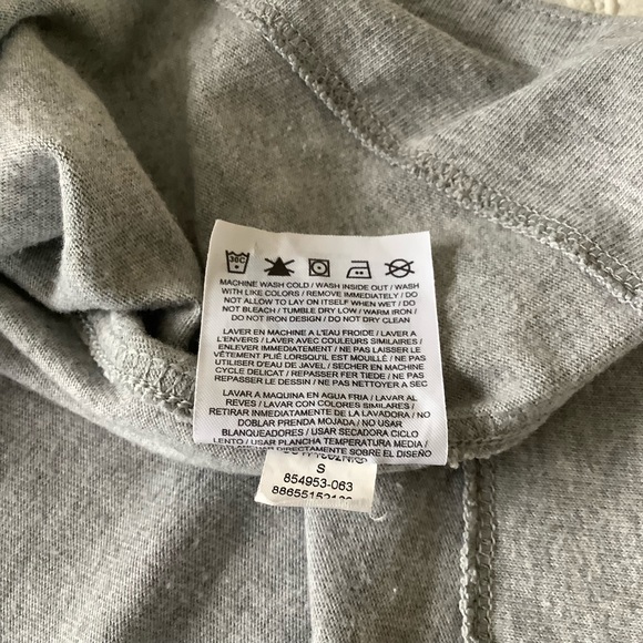 Nike Grey Hi Low Sweatshirt Sz S EUC - Picture 9 of 10